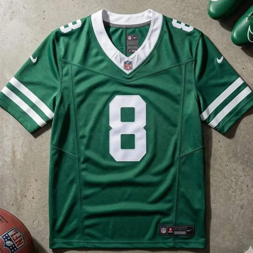 Nike Men's L Aaron Rodgers Jets Jersey Blokecore Y2K Streetwear Archive